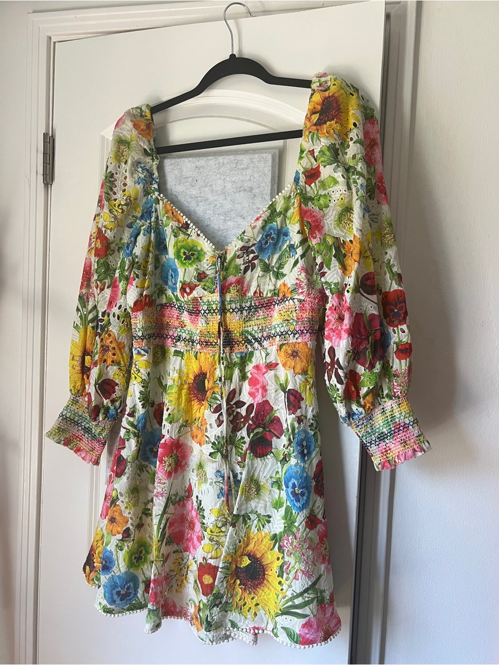 Alice+Olivia Floral Mini Dress